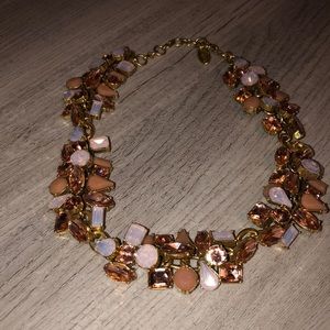 Chunky jeweled necklace
